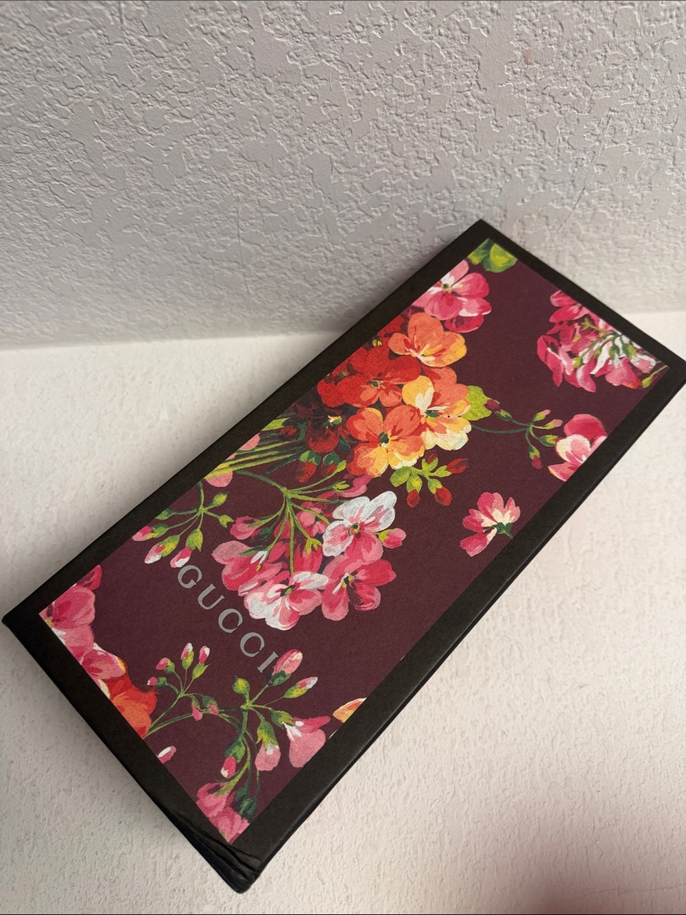 Floral Burgundy Pink Blooms Slides Woman 41